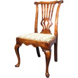 Fine George I Period Chair in Walnut, England, c. 1720