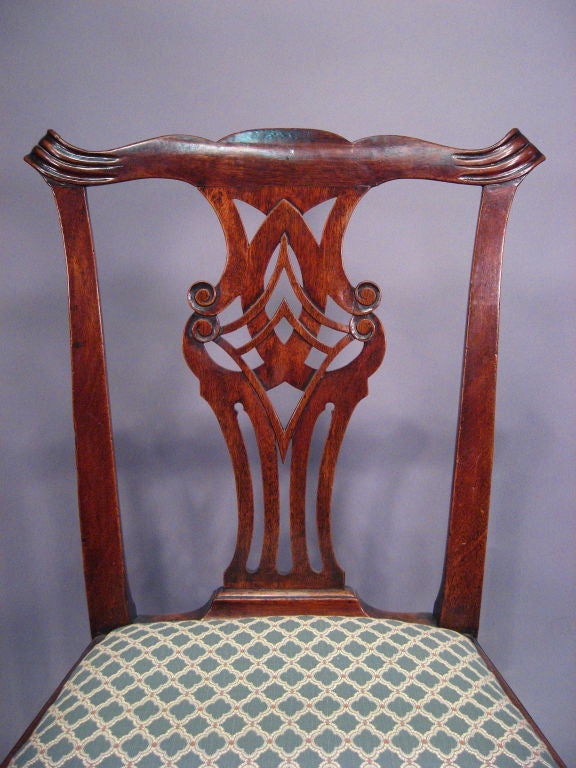 George III period Side Chair in Mahogany, c. 1770 1