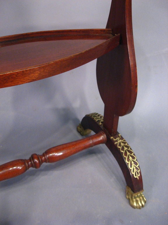 Ormolu-Mounted vide-poche Table in Mahogany, France, c. 1820 4