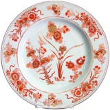 Chinese Export "Blood & Milk" Porcelain Charger, c. 1730