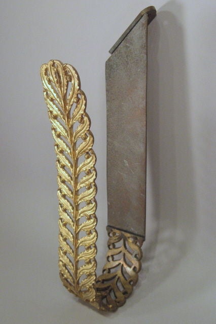 Rare Set of 8 Empire Curtain Tie-backs in Gilt-Bronze, c. 1820 1