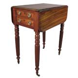 Regency Period Pembroke Table in Mahogany, England c. 1810