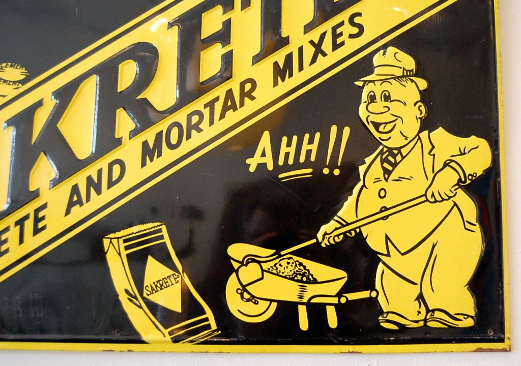 60's Vintage  Humorous Advertising Signage