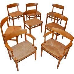 8 Borge Mogensen Shaker Dining Chairs