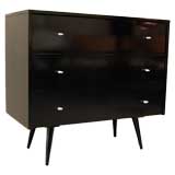 Paul McCobb High Luster Black Dresser