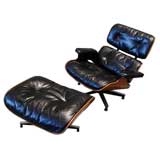 Early Eames Rosewood Lounge Chair & Ottoman