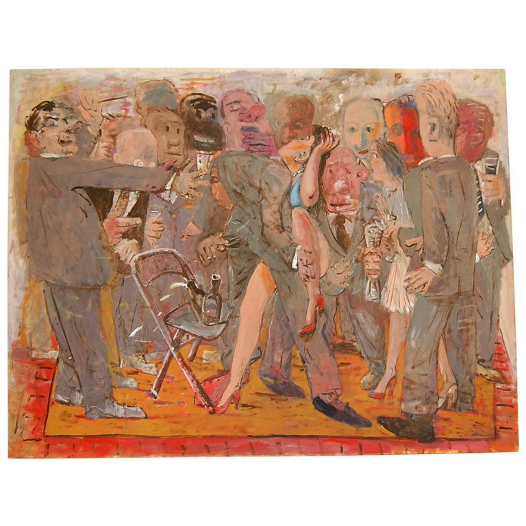Jack Ogden California Painter "Faux Pas" at 1stDibs jack ogden artist