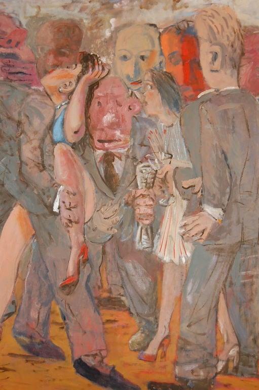 Jack Ogden California Painter "Faux Pas" at 1stDibs jack ogden artist