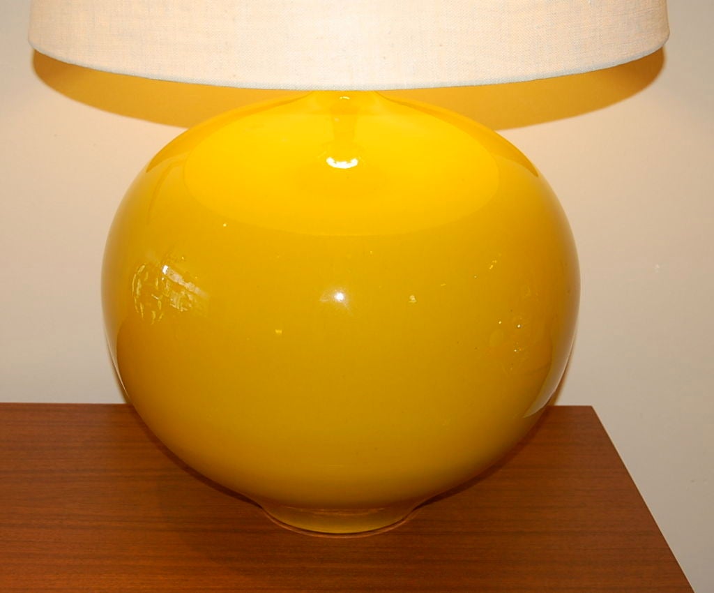 Large 60's Ceramic Lamp