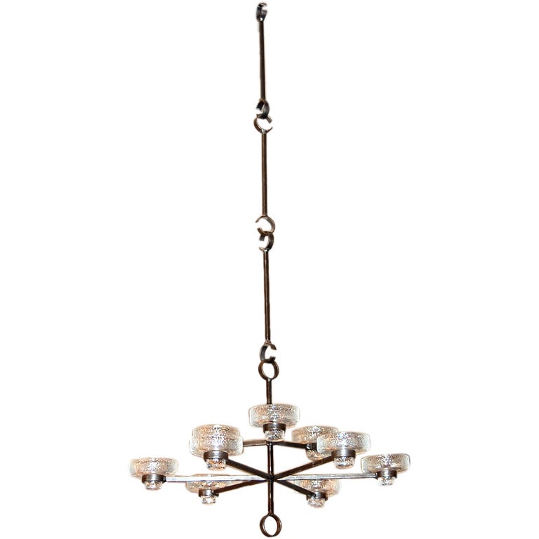 Erik Hoglund Candelabra / Chandelier at 1stDibs