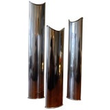 3 Lino Sabatini Vases / candlesticks