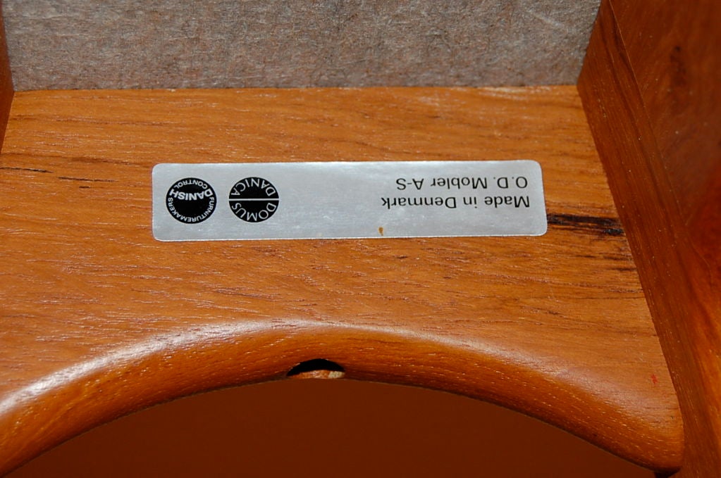 Teak Erik Buck Stools