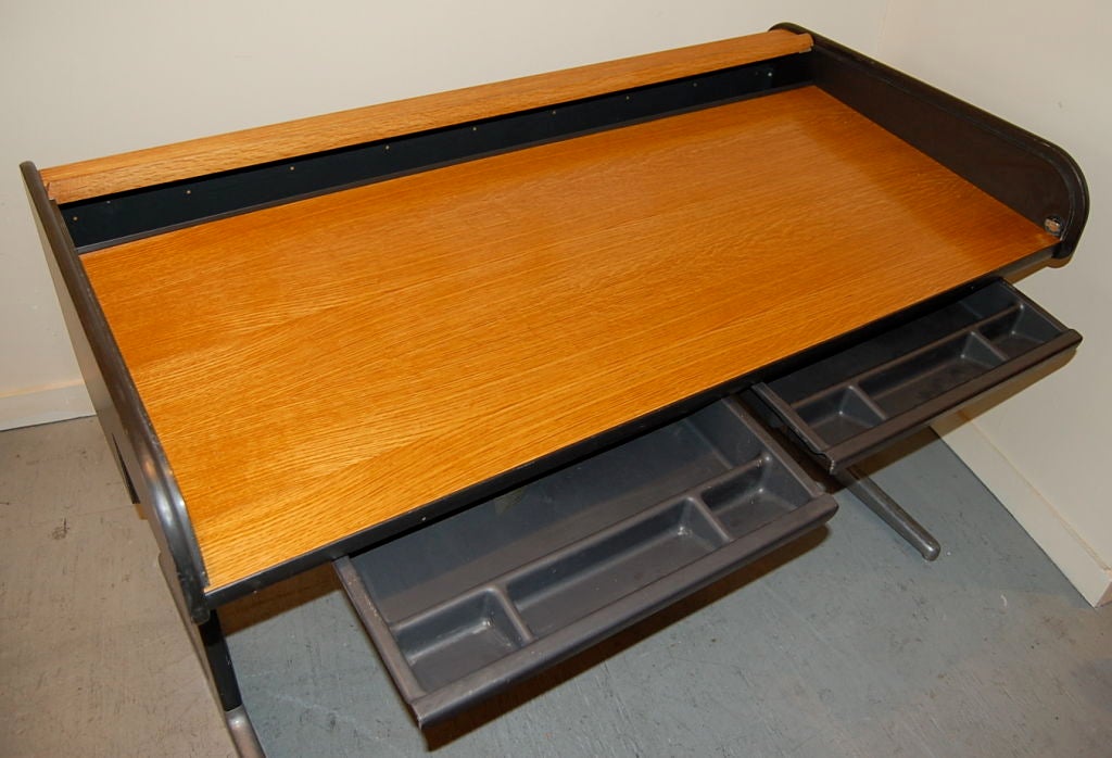 American George Nelson Roll Top Desk
