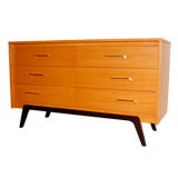 Vintage American Modernist Dresser