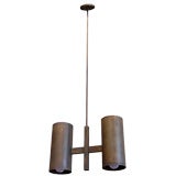 Solid Bronze Canister Hanging Lamp