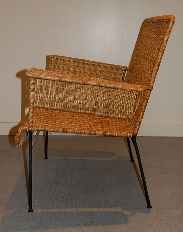 20th Century VKG Style Patio Lounge Chair
