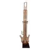 Vintage Lab Glass Sculpture