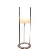 70
s Modernist Chrome 
Arcylic Habitat Table Lamp