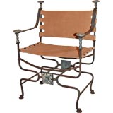 Savonarola inspired Iron Chair