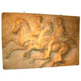 Vintage A Large Classical-Themed Plaster Wall Decoration