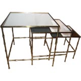 A Set 0f  3 Nesting Tables Attributed To  Bagues