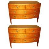 Pair of Continental Cherrywood Commodes, circa  1800