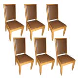 Set of 6 French 40's Dining Chairs