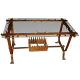 Gilded Iron Cocktail Table