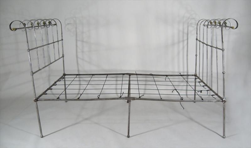 French Empire Period Campaign Bed