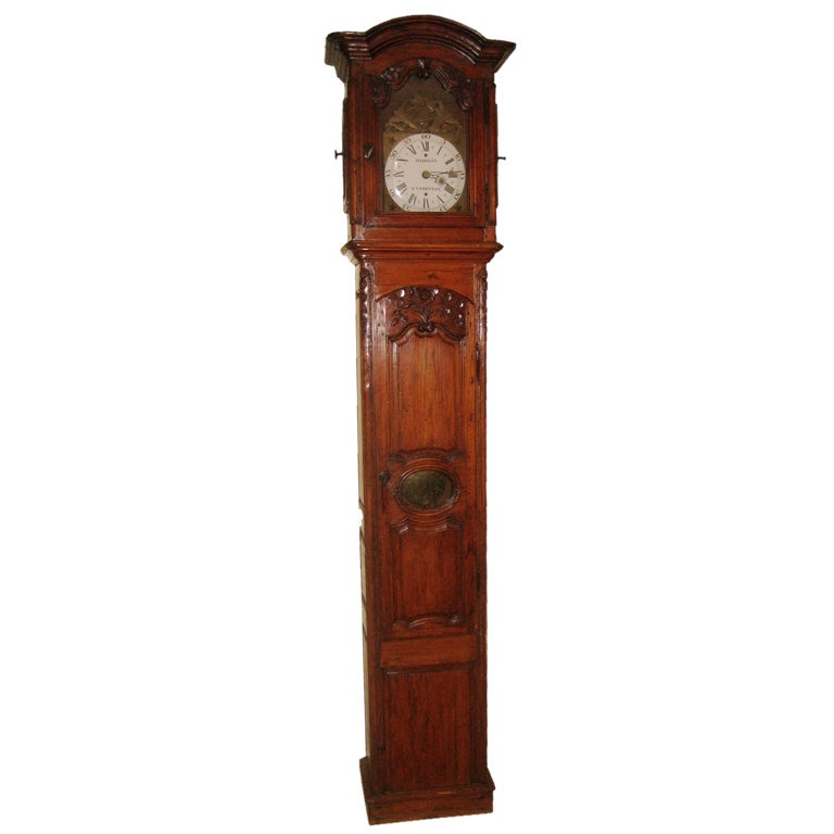 18th Century French Tall Case Clock