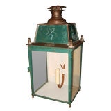Antique Copper and Tin Exterior Wall Lantern