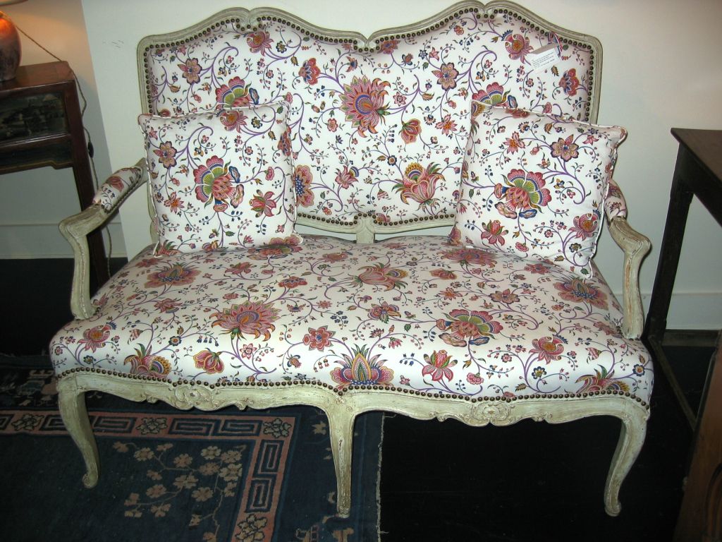 18th Century and Earlier Louis XV Two-Seat Sofa