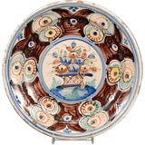 Large Faience Dish