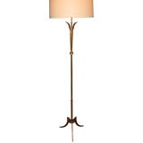 Art-Deco Brass Floor Lamp