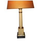 Empire Style Tole Table Lamp