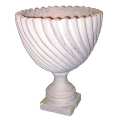 Plaster Urn-Form Table Lamp