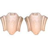 Pair of Painted Tole Wall Sconces