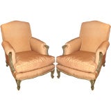 Pair Of French 1940's Bergeres