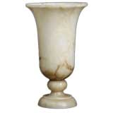 Art-Deco Alabaster Urn Lamp