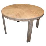 Center Table In Cerused Oak