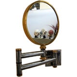 Wonderful Carl Springer Wall Mirror With One Magnifying Side