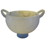 Very Large Alabaster Bowl