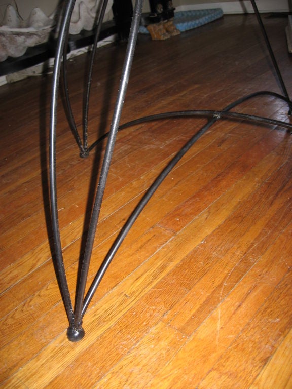 Custom Designed Table Base With Marble Top