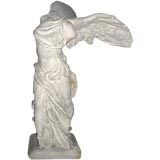 A Diminutive Plaster Winged Victory