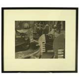 1950S BLACK AND WHITE PHOTOGRAPH OF VENICE