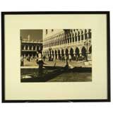 1950S BLACK AND WHITE PHOTOGRAPH OF VENICE (1 OF 2)
