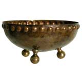 ARTS & CRAFTS PERIOD COPPER BOWL