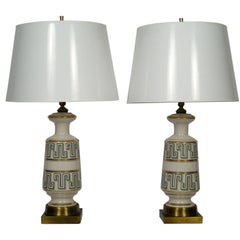PAIR OF PONTI STYLE LAMPS