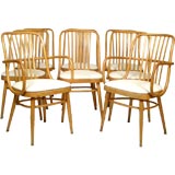 Antique SET OF 8 BENTWOOD DINING CHAIRS