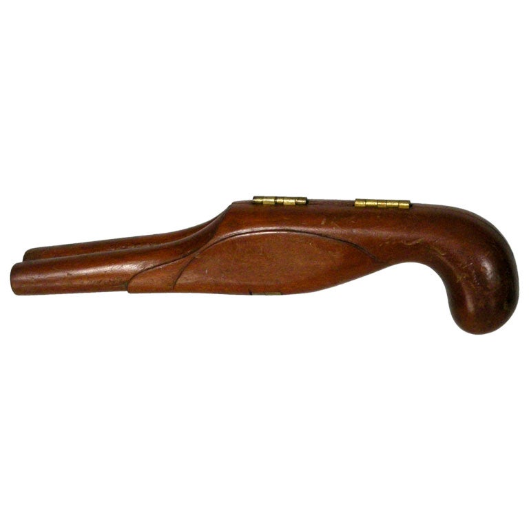 WOOD PISTOL FORM BOOT JACK